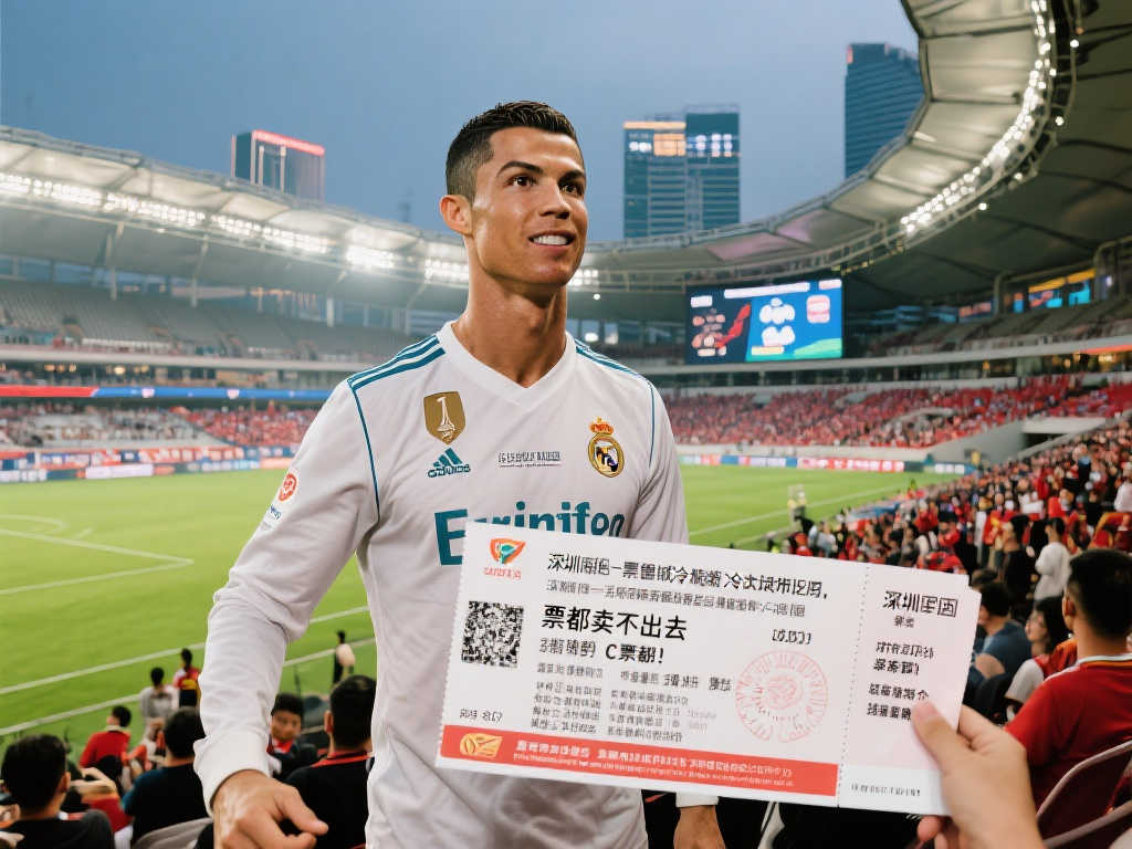 李老八：C罗深圳门票无人问津，成都本地人狂抢3万张